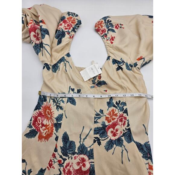 Free People Women's Medium Francesca Floral-Print Mini Dress NWT - Picture 7 of 11